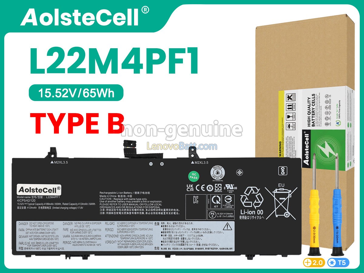 Lenovo YOGA SLIM 6 14IRH8-83E0002KMX battery replacement