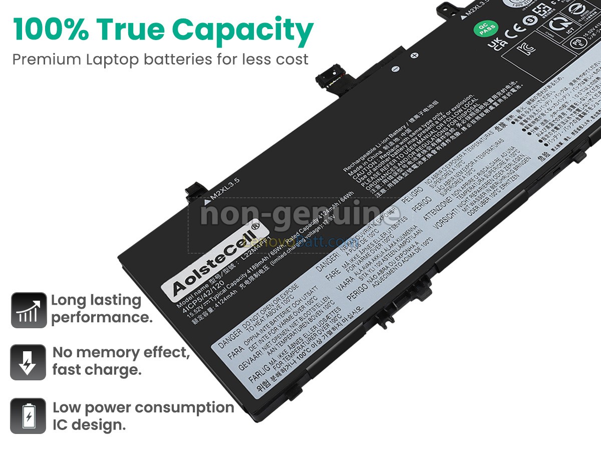 Lenovo YOGA SLIM 6 14IRH8-83E0002KMX battery replacement