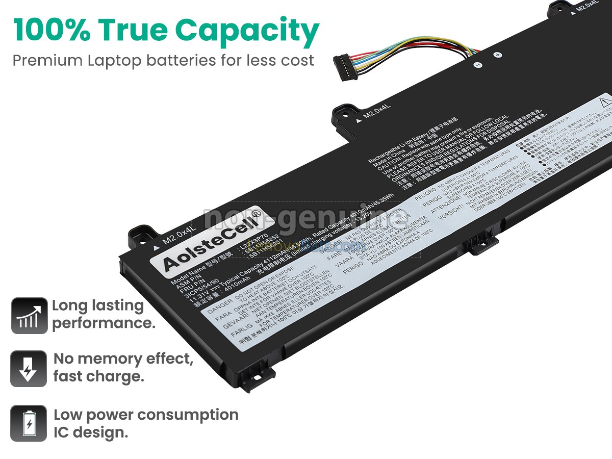 Lenovo L22D3P70 battery replacement