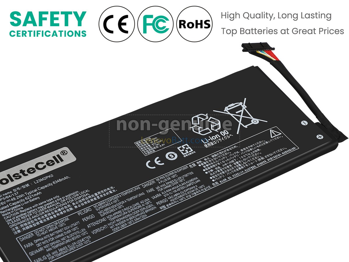 Lenovo LEGION GO 8APU1-83E1002ASB battery replacement