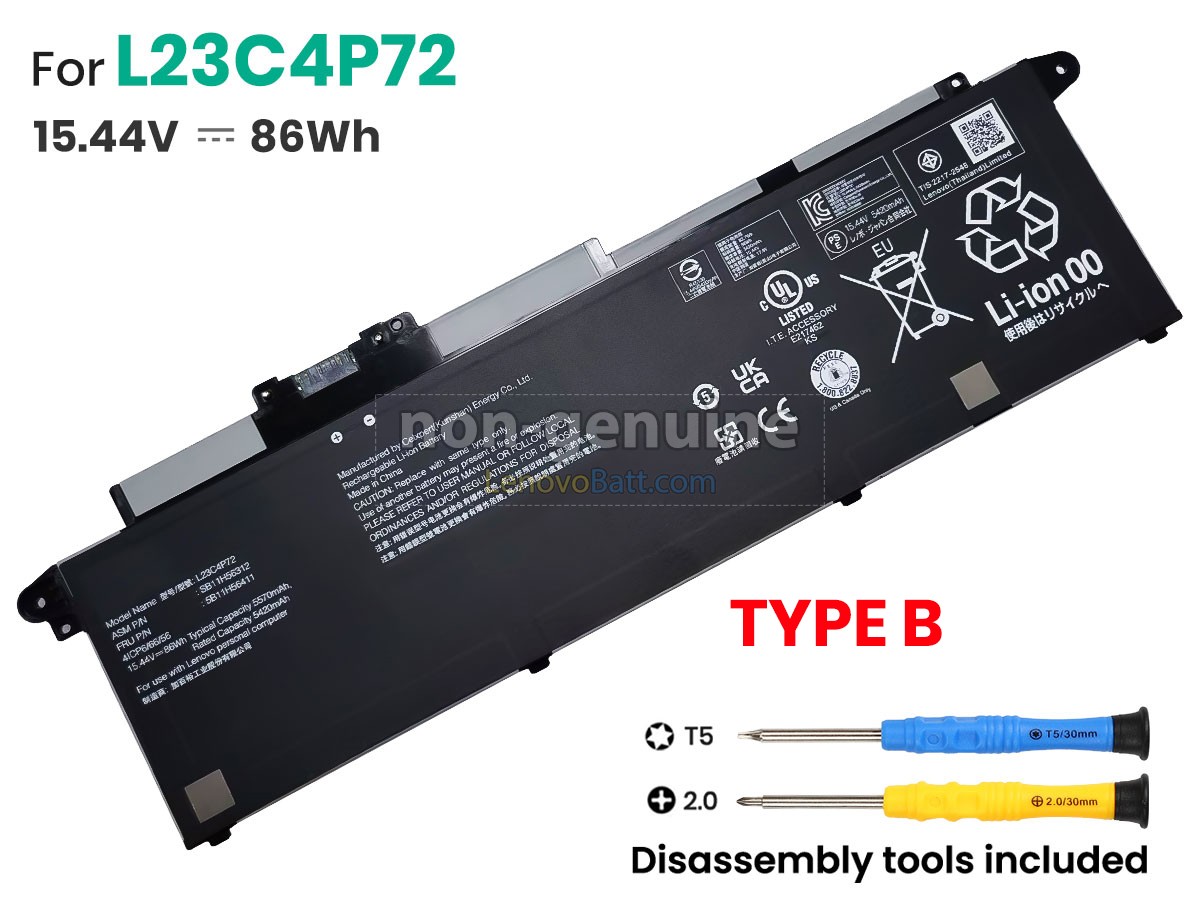 Lenovo ThinkPad T16 GEN 3-21MN009MGP battery replacement