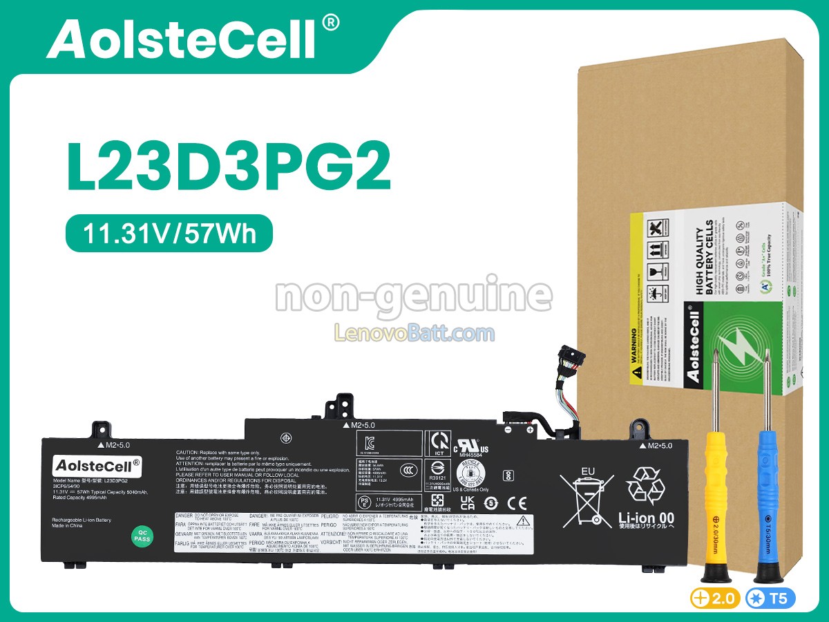 Lenovo ThinkPad E16 GEN 2-21MA002NEE battery replacement