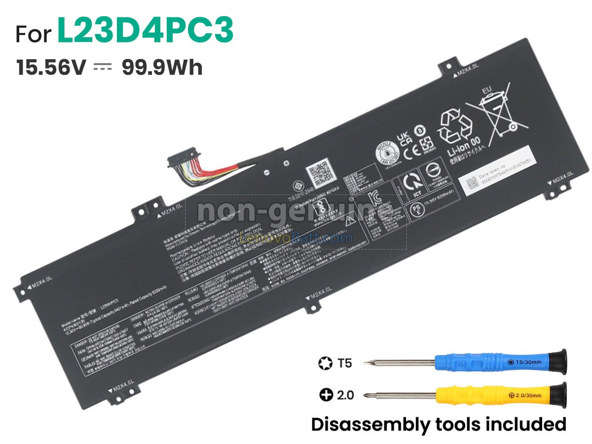 Lenovo LEGION 7 16IRX9-83FD00A2MH battery replacement
