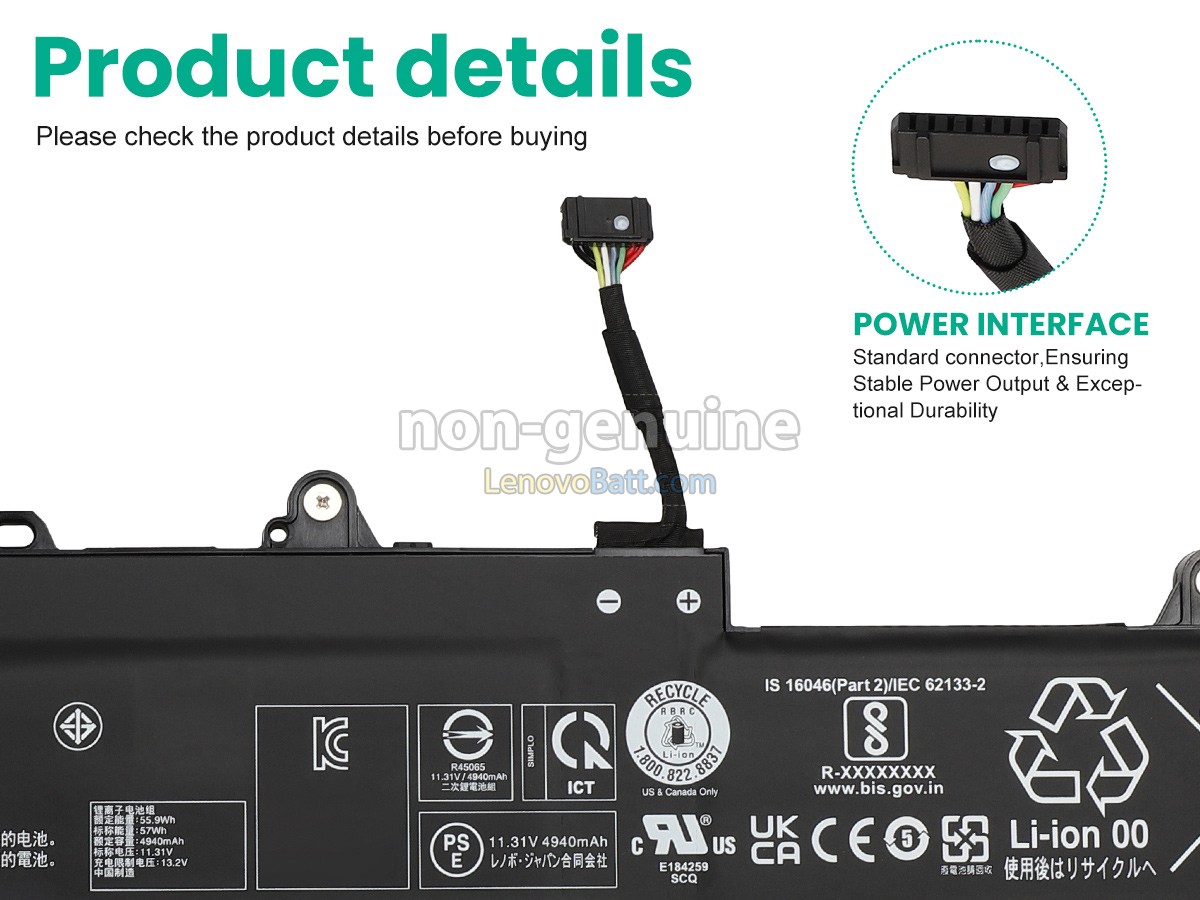Lenovo L23M3P71 battery replacement