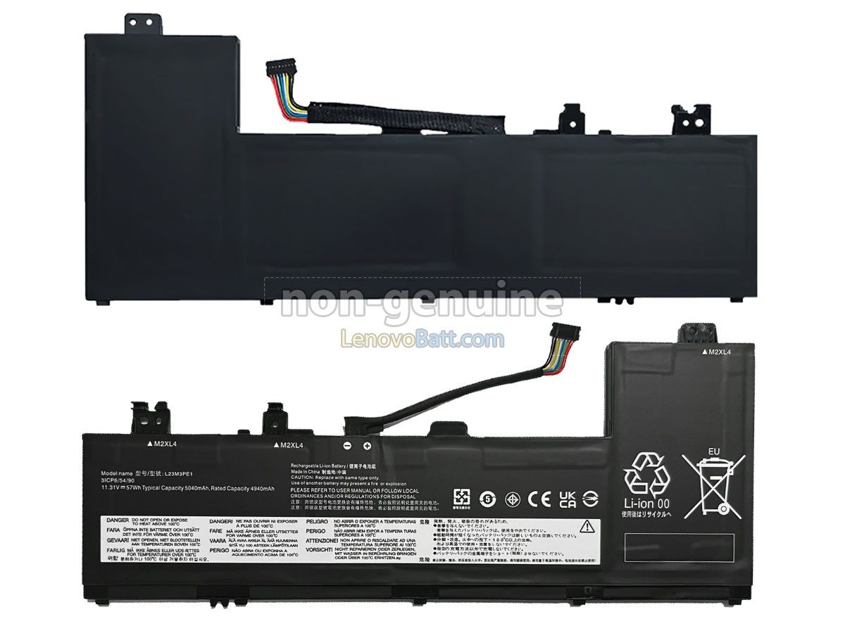 Lenovo L23D3PE1 battery replacement