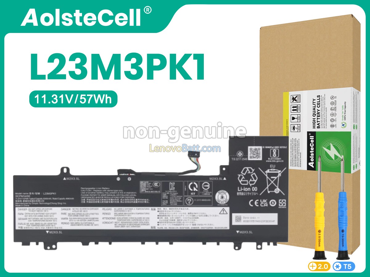 Lenovo L23X4PK1 battery replacement