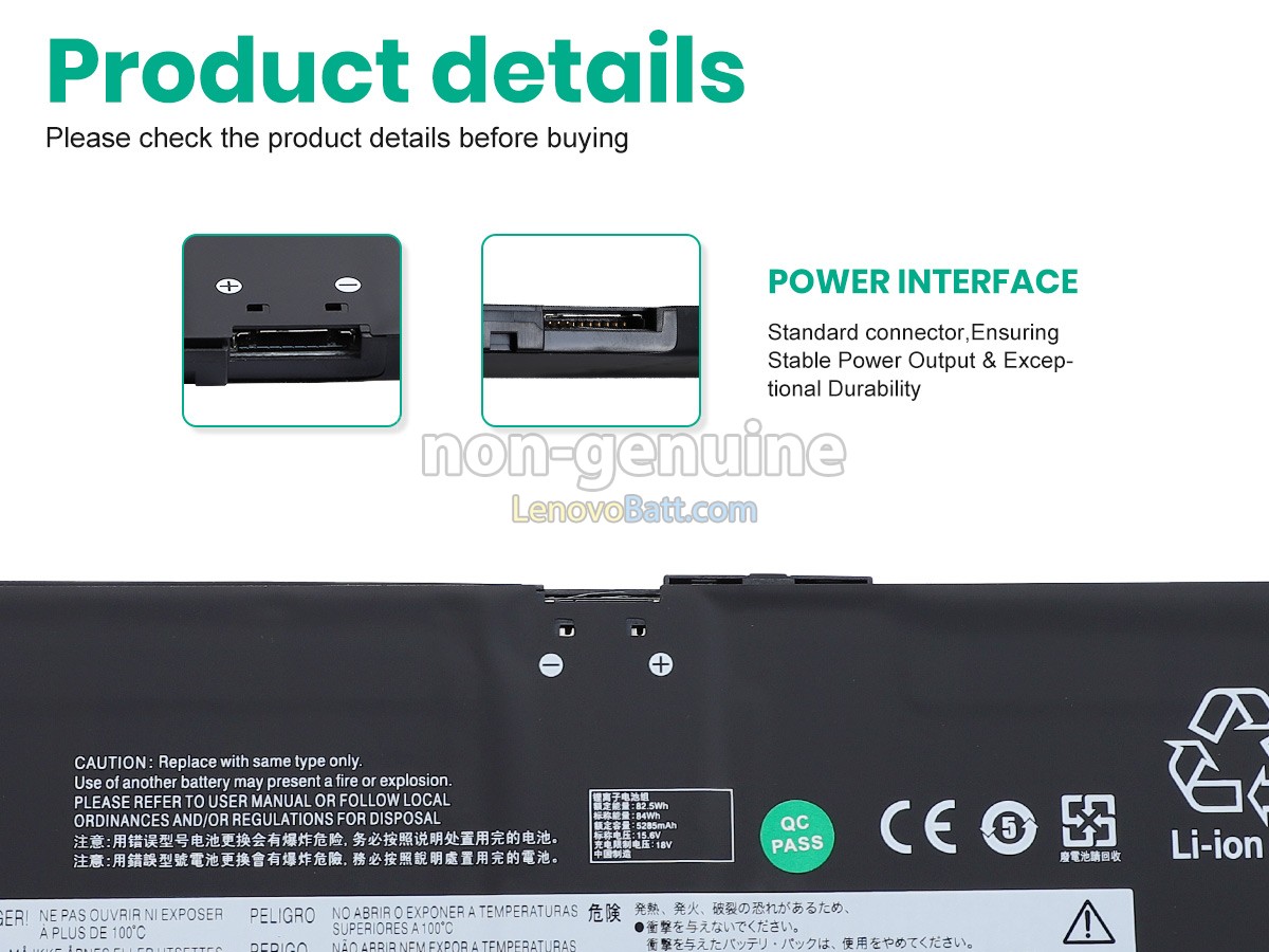 Lenovo IdeaPad PRO 5 16IMH9-83D40046RM battery replacement