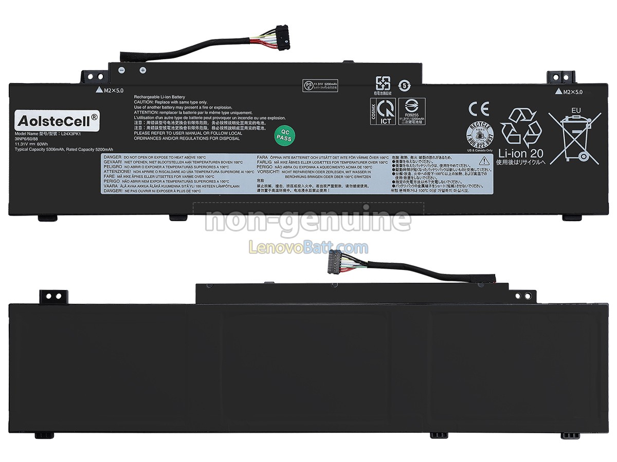 Lenovo IdeaPad SLIM 5 14ARP10-83HT002ESC battery replacement