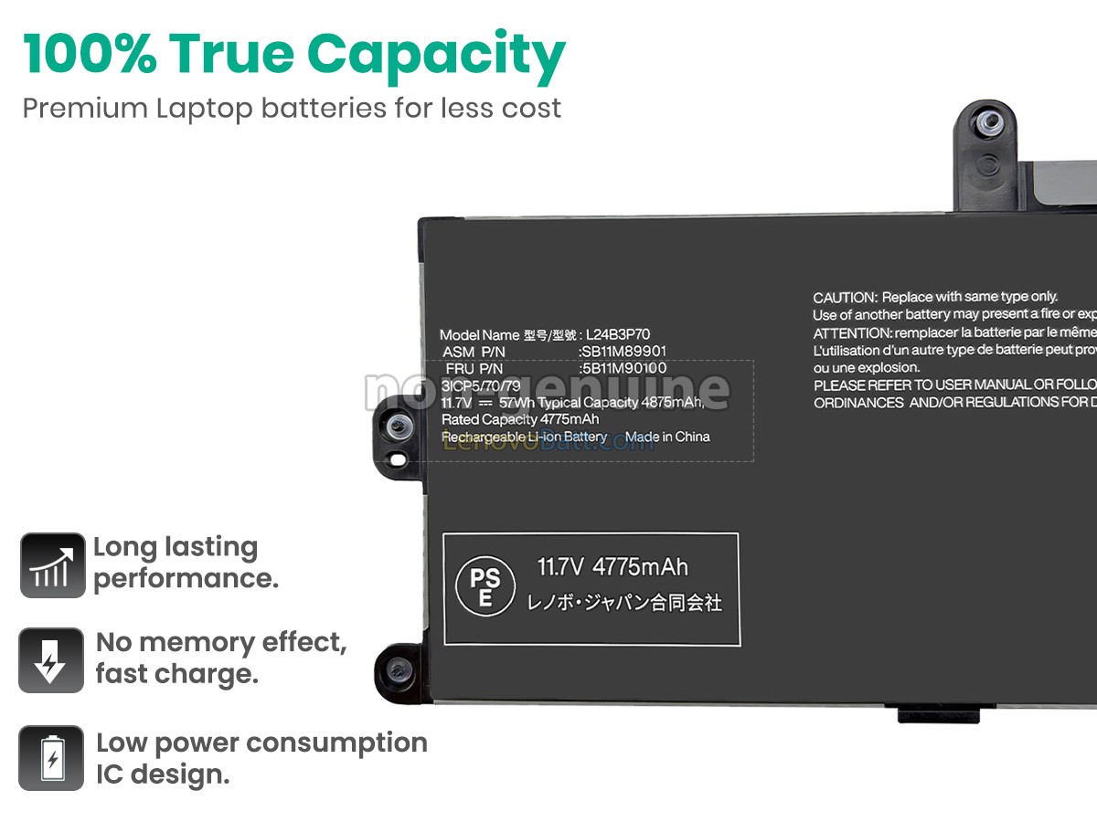 Lenovo ThinkPad X1 CARBON GEN 13-21NS006YGM battery replacement
