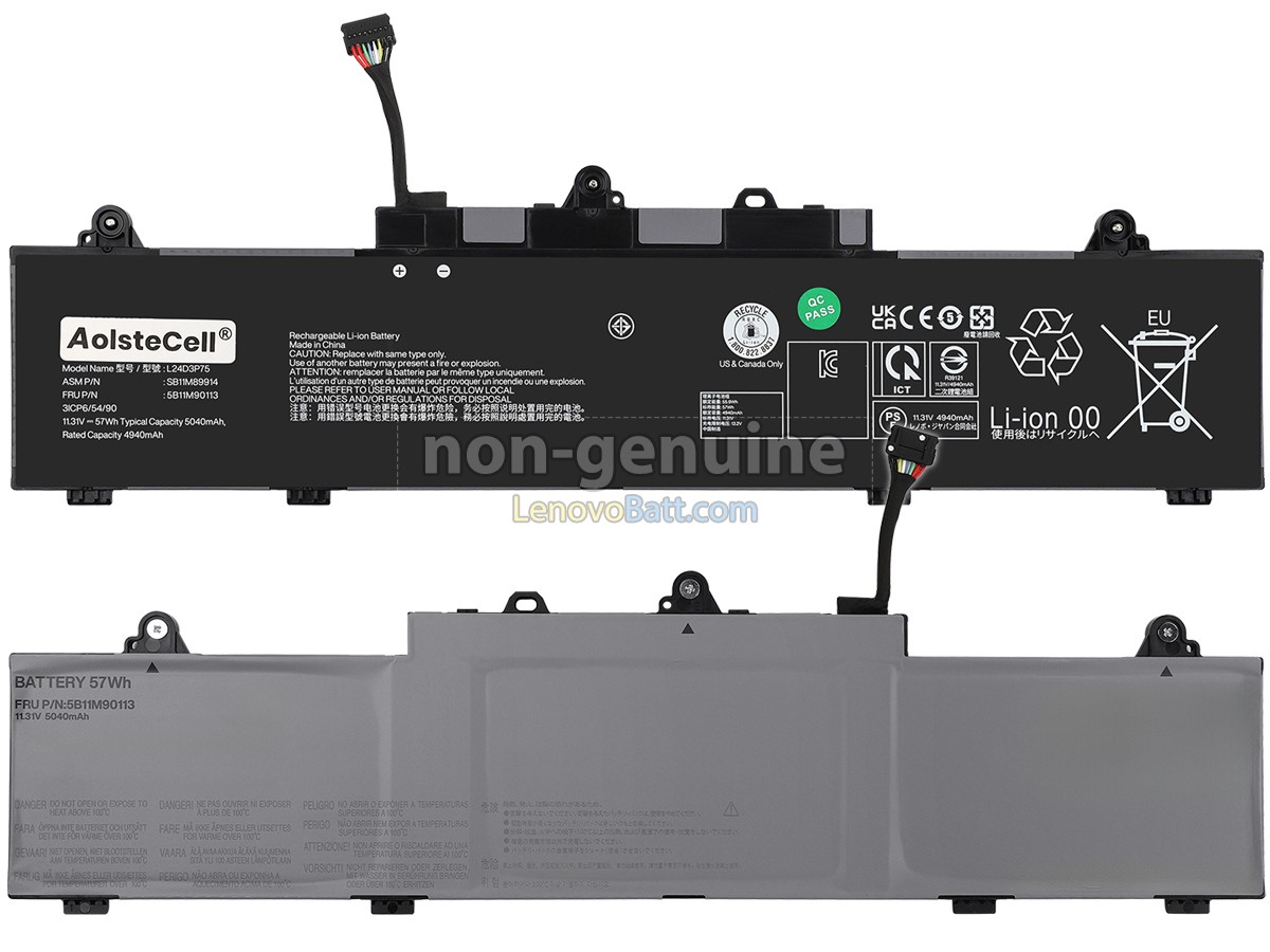 Lenovo ThinkPad L16 GEN 2-21SC002CIX battery replacement
