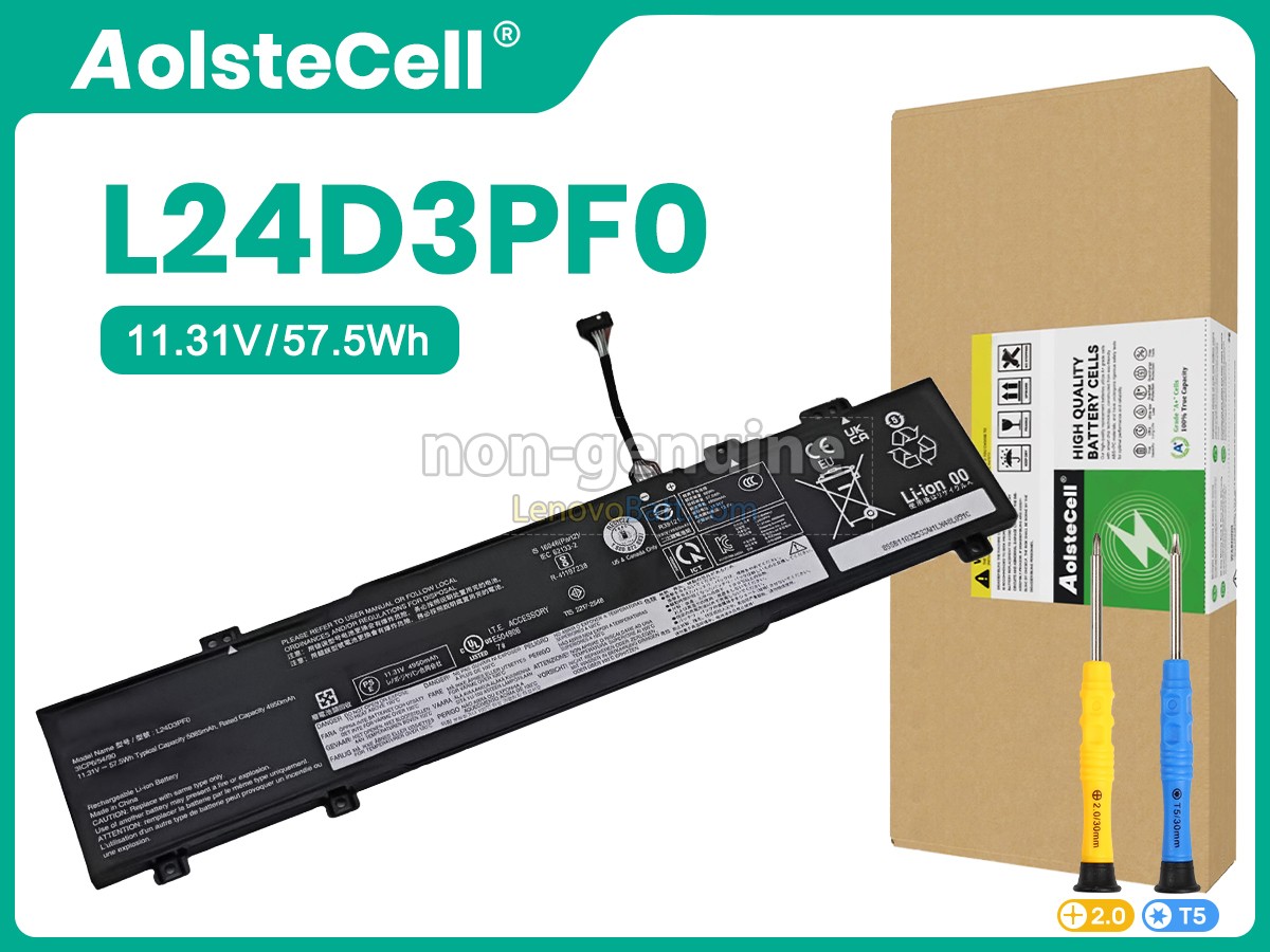 Lenovo L24D3PF0 battery replacement