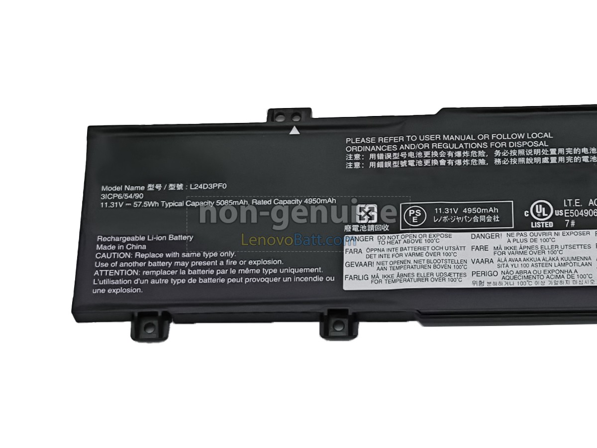 Lenovo L24D3PF0 battery replacement
