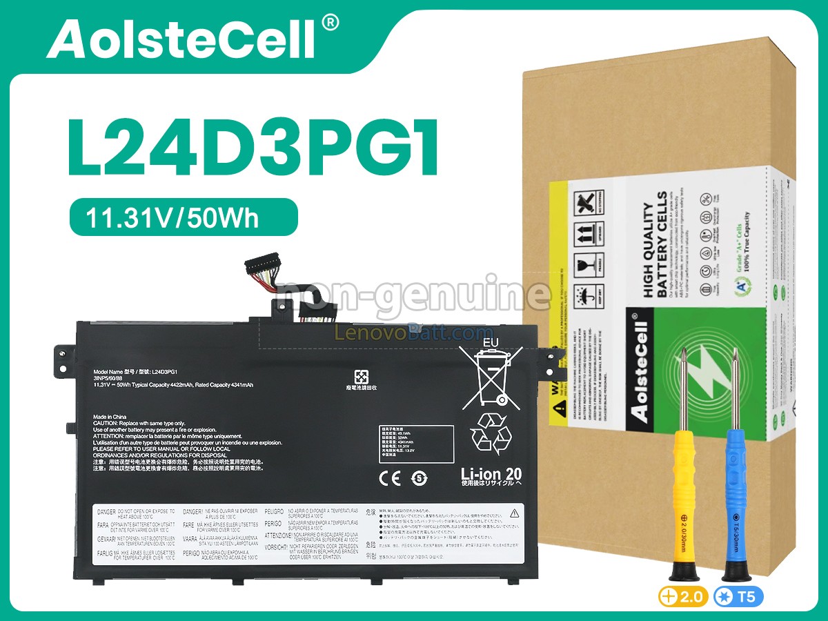 Lenovo L24X3PG1 battery replacement