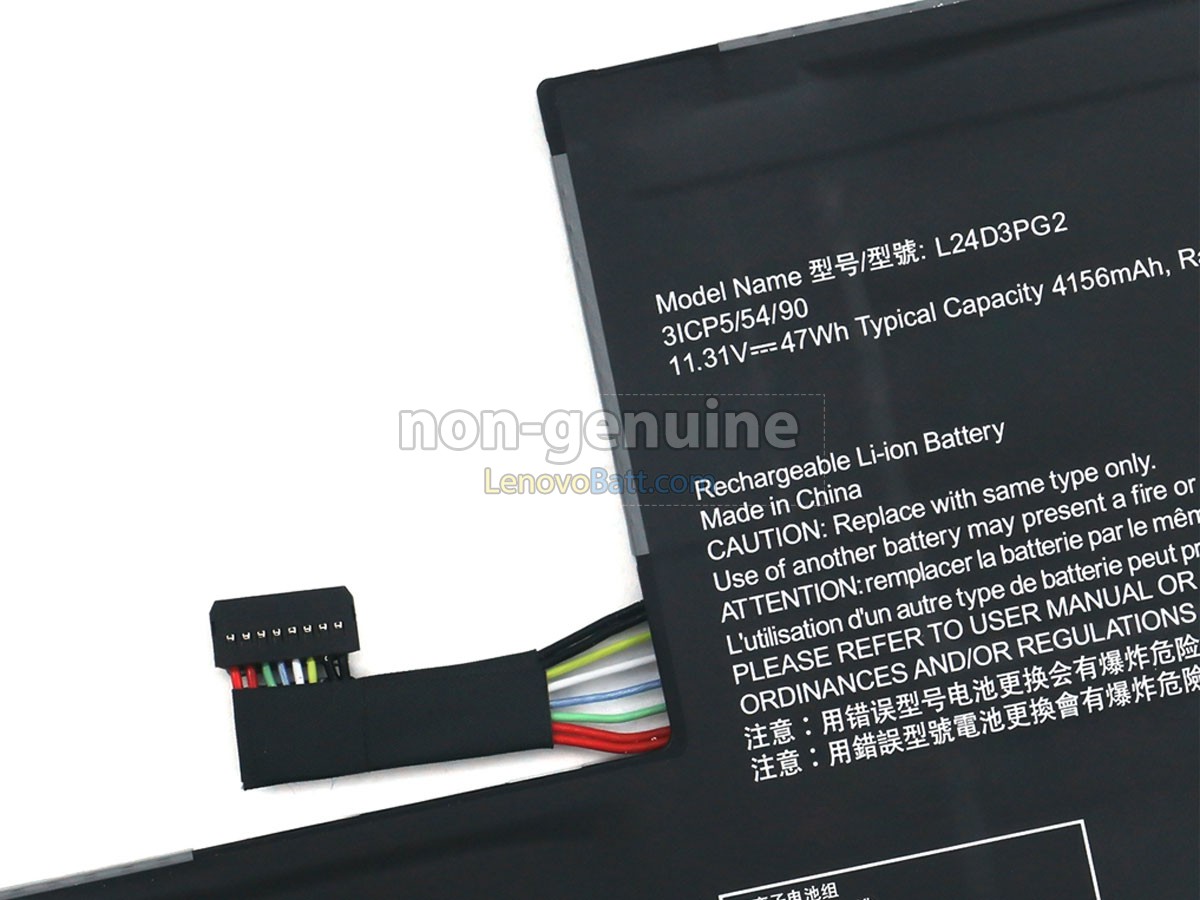 Lenovo L24D3P77 battery replacement