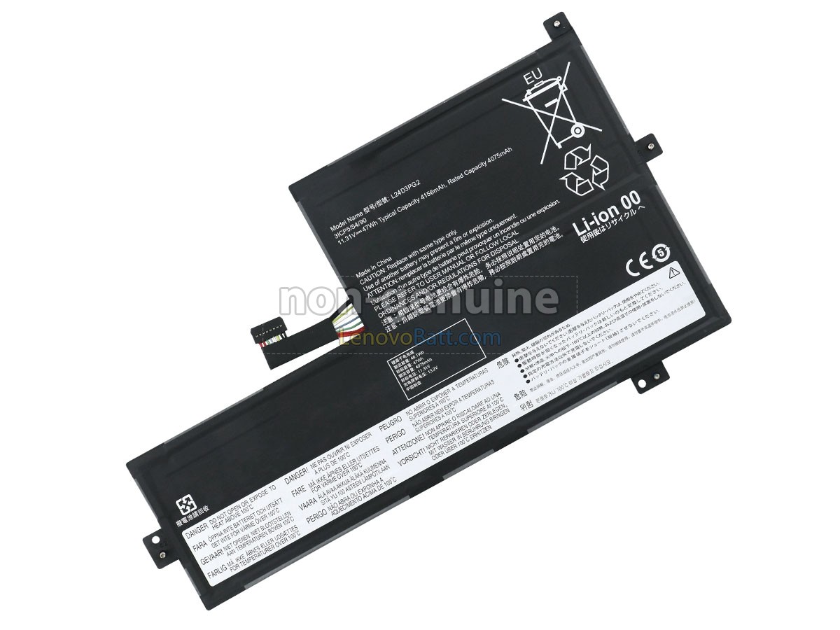 Lenovo L24D3P77 battery replacement