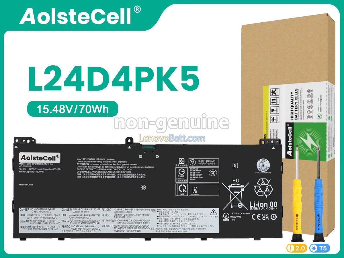 Lenovo L24D4PK5 battery replacement