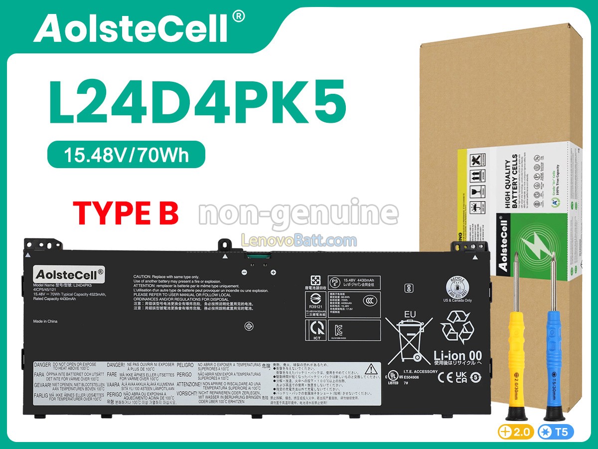 Lenovo IdeaPad SLIM 5 15ARP10-83J3 battery replacement