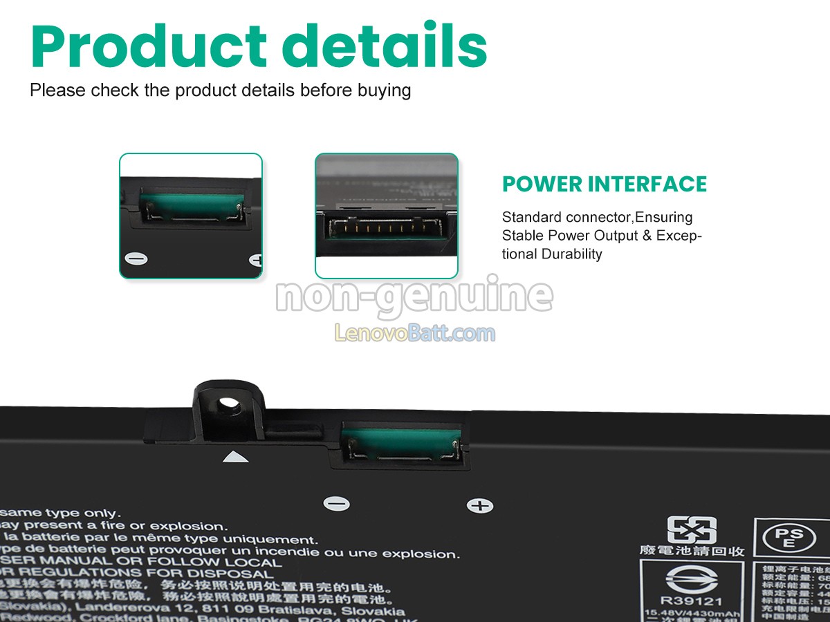 Lenovo IdeaPad SLIM 5 15ARP10-83J3 battery replacement