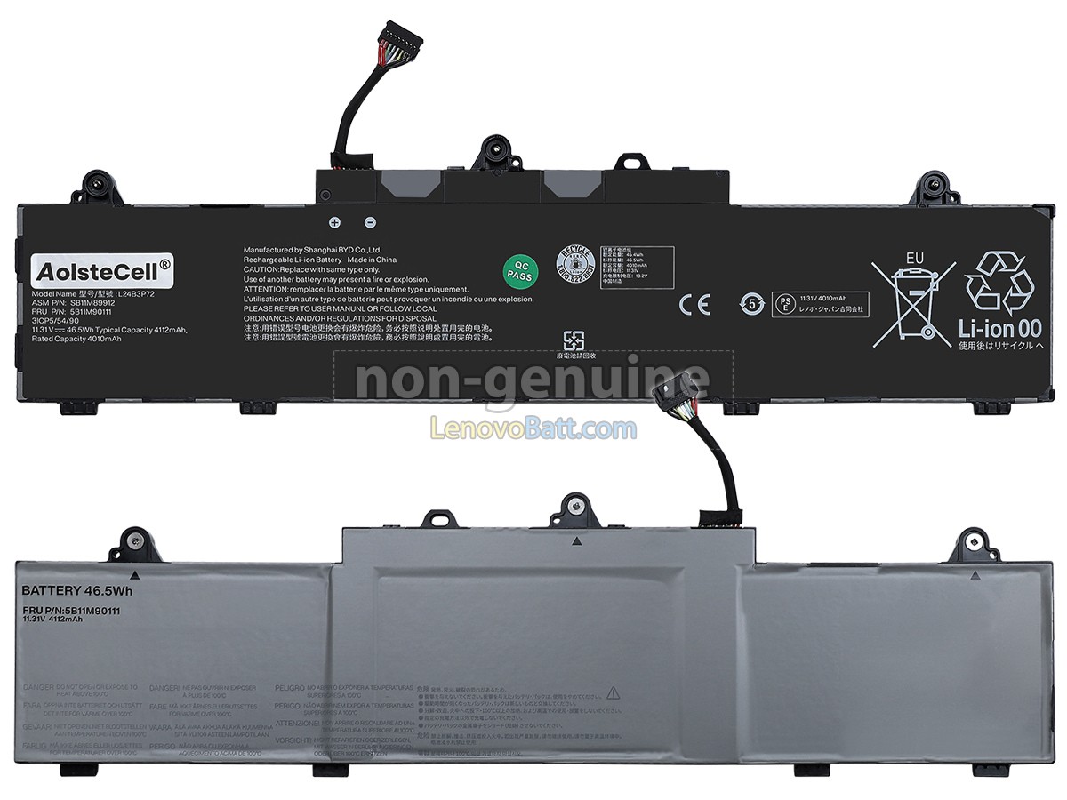 Lenovo ThinkPad L14 GEN 6-21S80032MN battery replacement