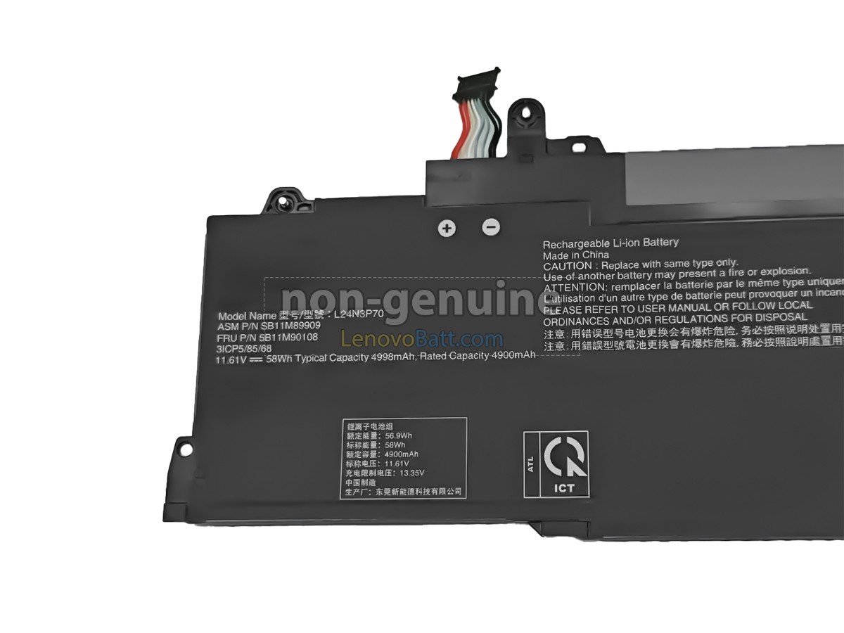 Lenovo SB11M89907 battery replacement