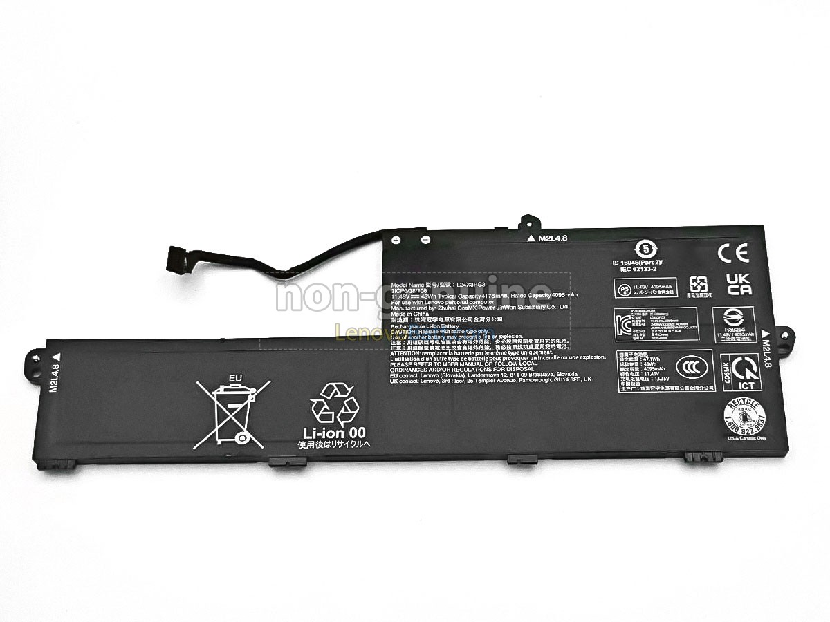 Lenovo L24X3PG3 battery replacement