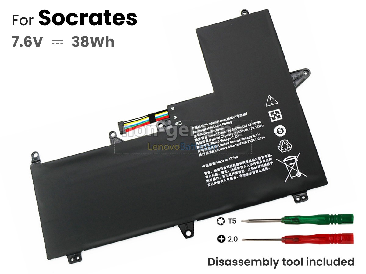 7.6V 38Wh Lenovo XIAOXIN AIR 12 LTE battery