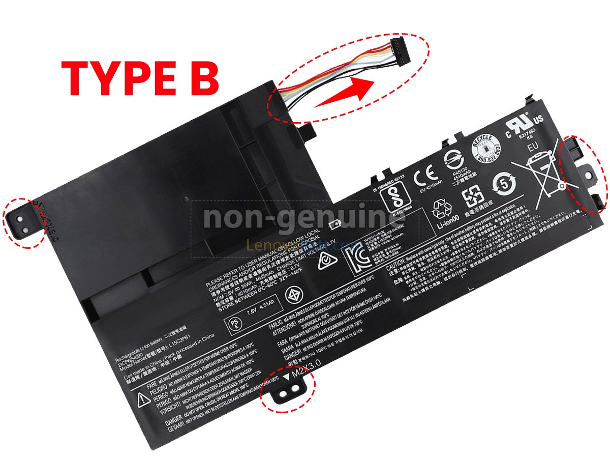 Lenovo 5B10K84639 battery replacement