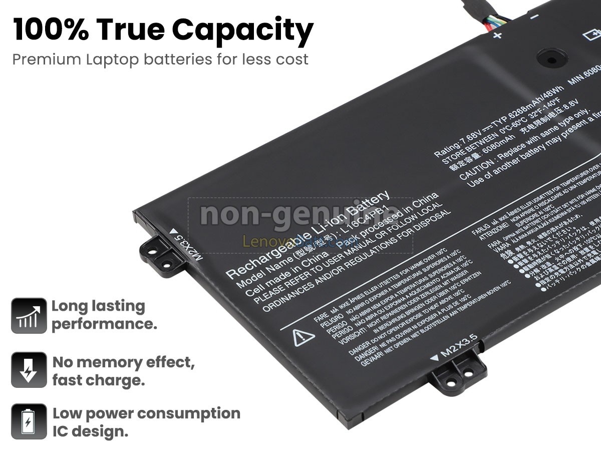 7.68V 48Wh Lenovo YOGA 730-13IKB-81CT00ABMB battery