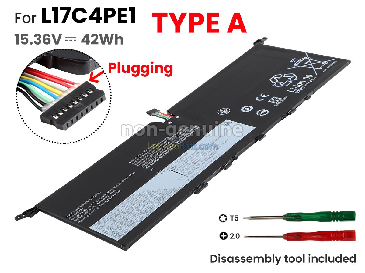 Lenovo 5B10R32748 battery replacement