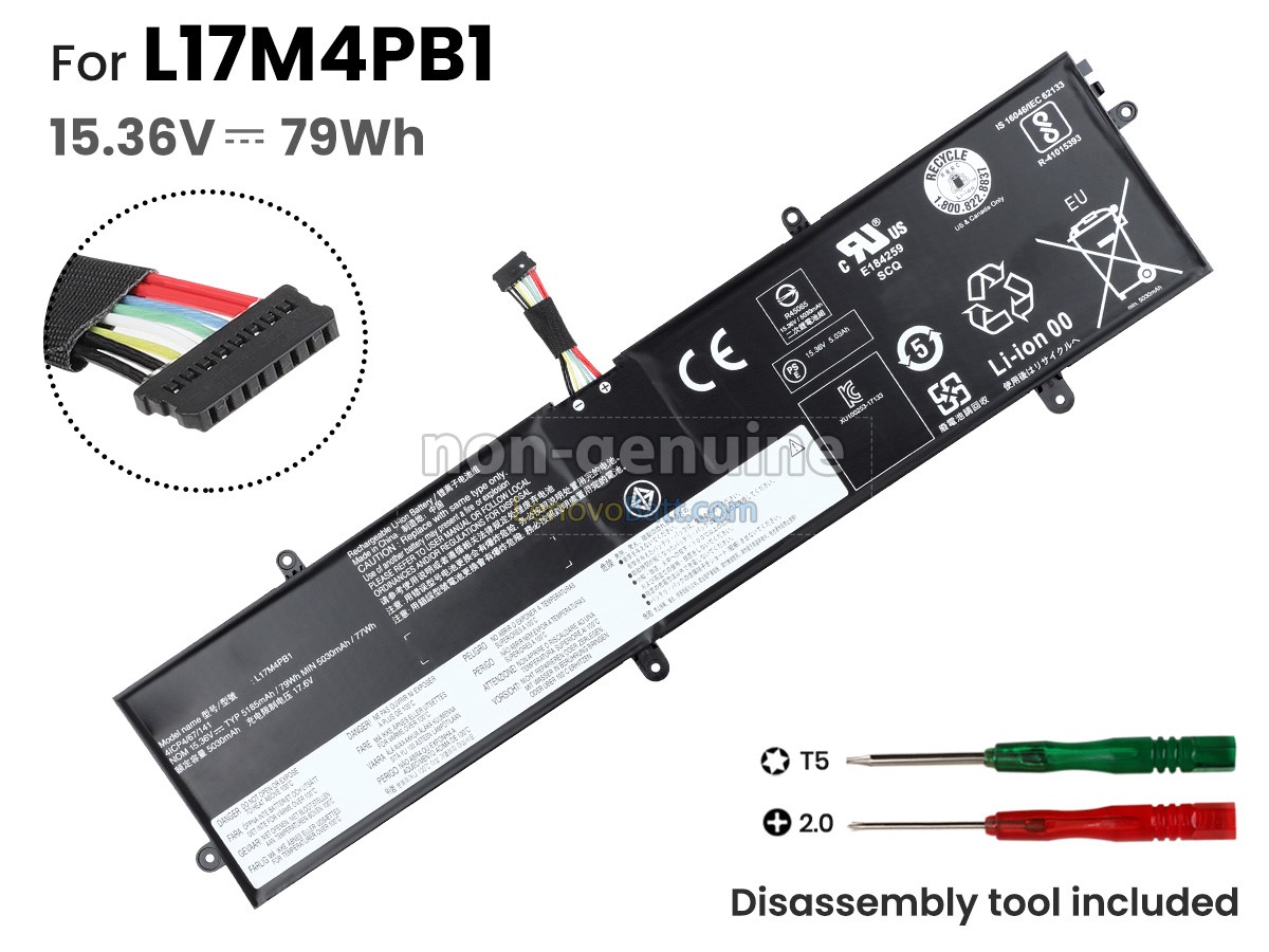 15.36V 79Wh Lenovo IdeaPad 720S-15IKB-81AC001AGE battery