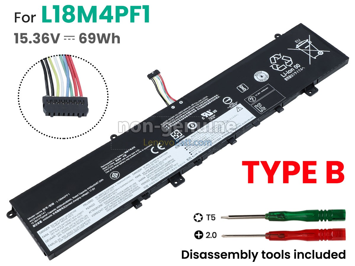 Lenovo YOGA C940-15IRH-81TE001VRU battery replacement