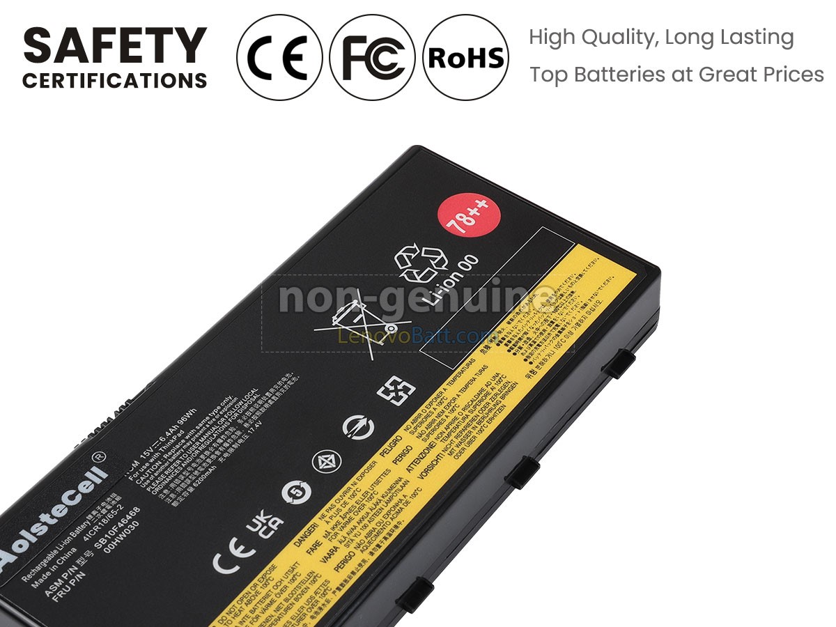 Lenovo 00HW030 battery replacement