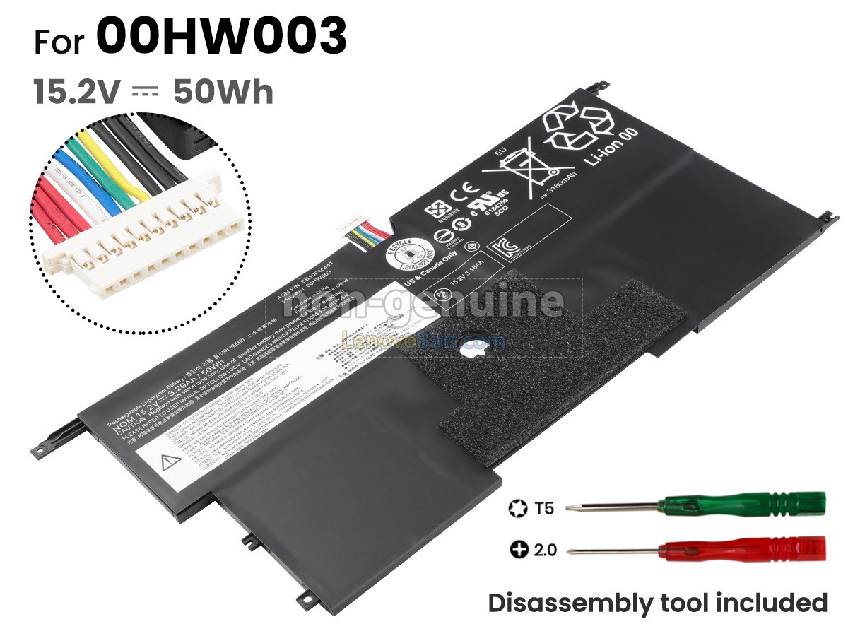 Lenovo ThinkPad X1 CARBON(20BS003HGE) Battery Replacement 