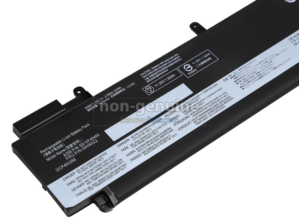 Lenovo ThinkPad T470S 20HF001SMB battery replacement
