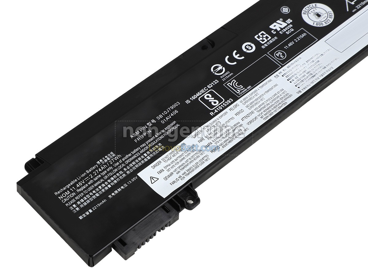 11.1V 24Wh Lenovo ThinkPad T460S 20F9007GUS battery