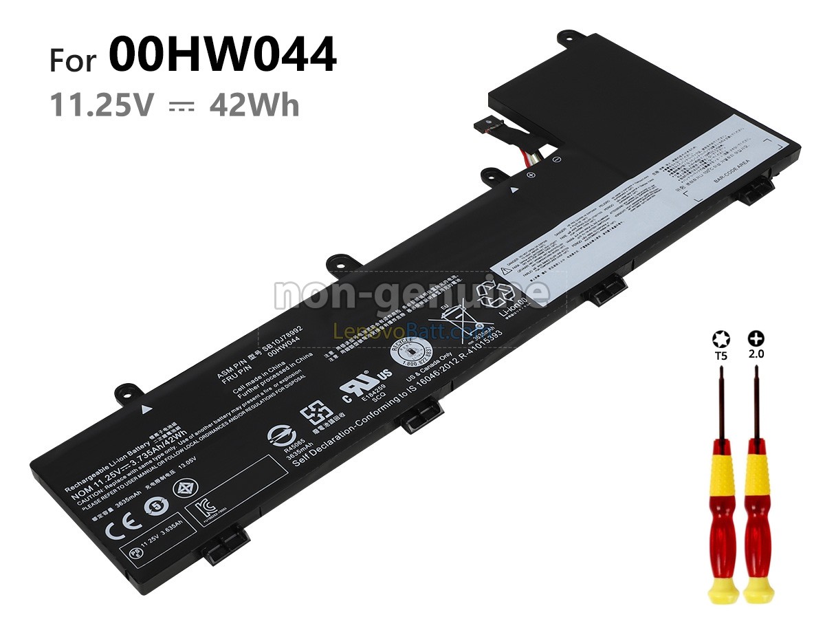 11.25V 42Wh Lenovo 00HW042 battery
