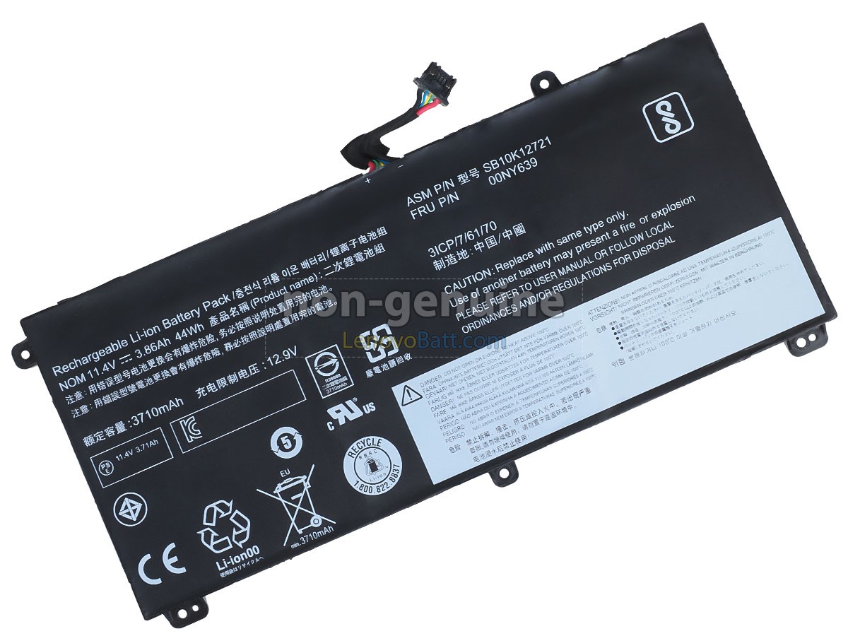 Lenovo ThinkPad W550S 20E10000US battery replacement