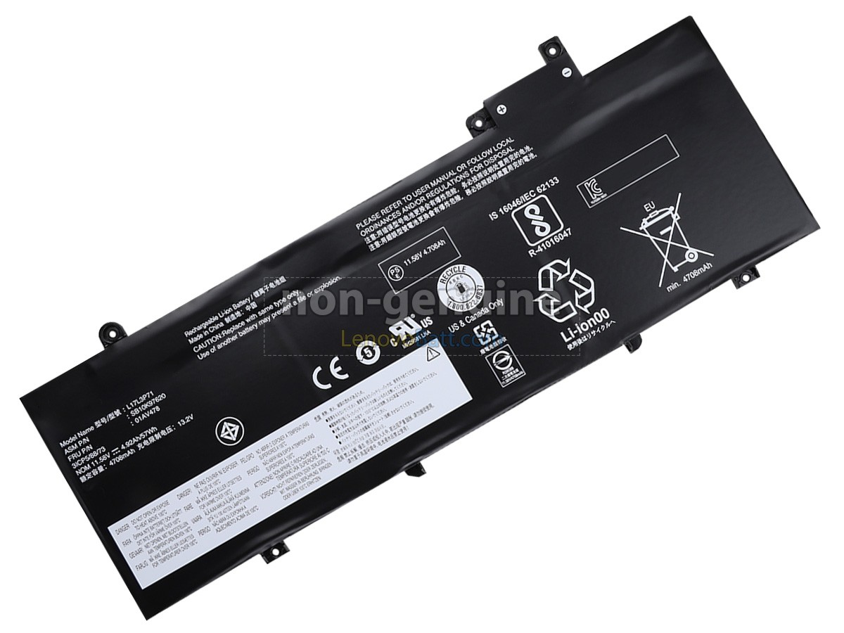 Lenovo ThinkPad T480S Battery Replacement 