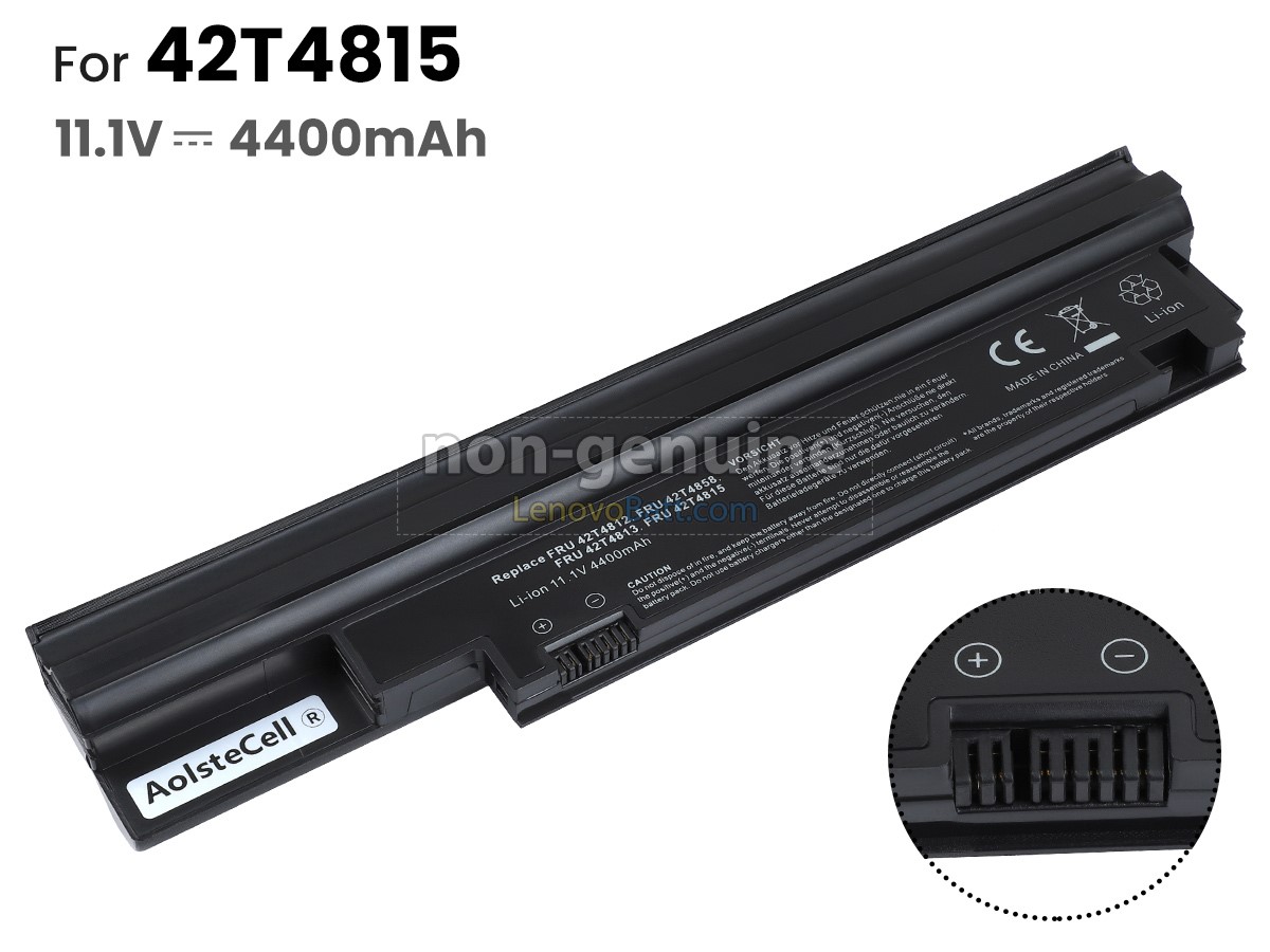11.1V 4400mAh Lenovo 42T4804 battery