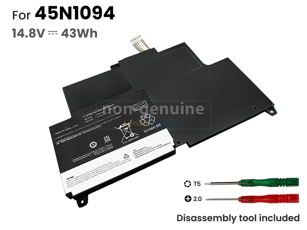 Lenovo 45N1168 battery replacement