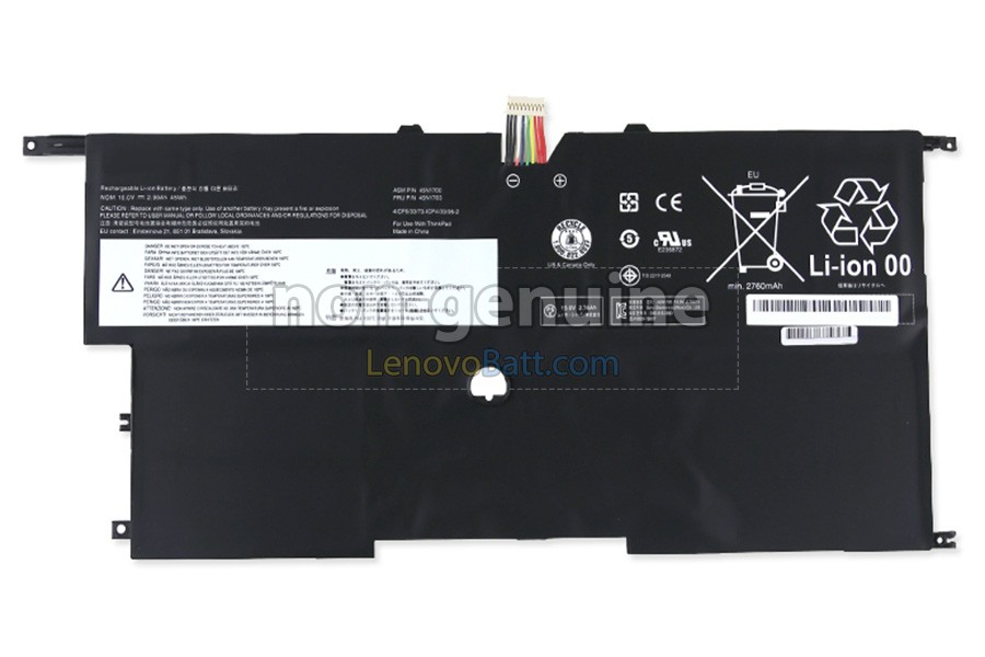 Identitet Indigenous Compulsion Lenovo ThinkPad X1 CARBON GEN 2 Battery Replacement | LenovoBatt.com