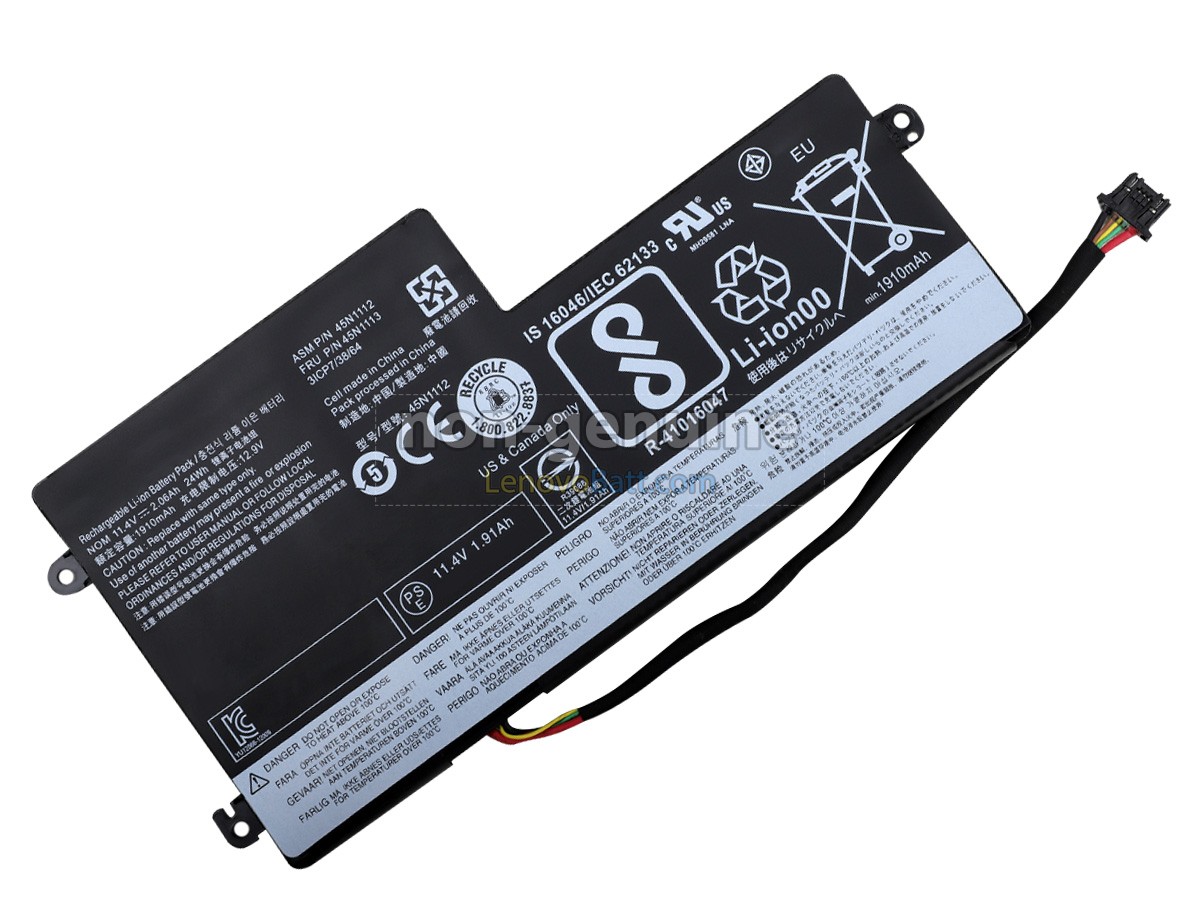 11.1V 24Wh Lenovo ThinkPad L450 20DT000Q battery