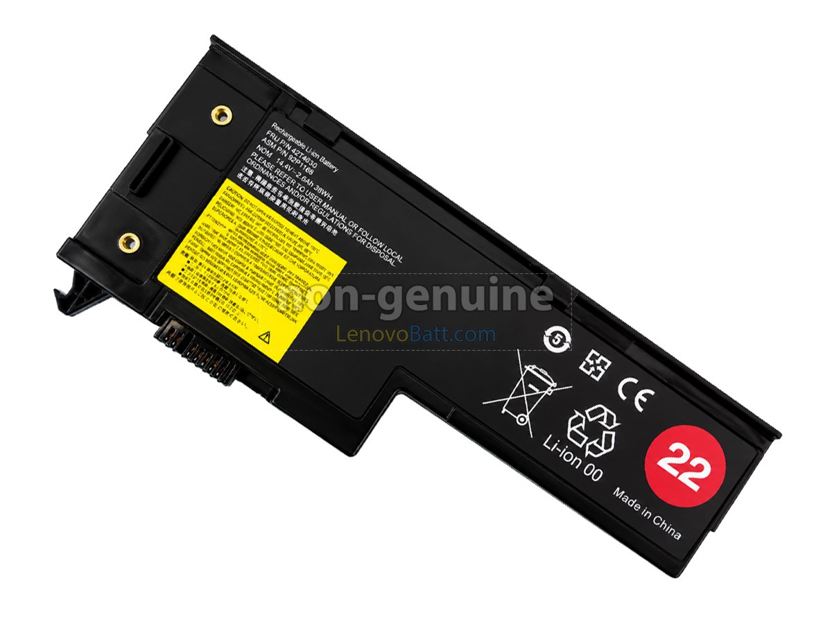 Lenovo ThinkPad X60 battery replacement