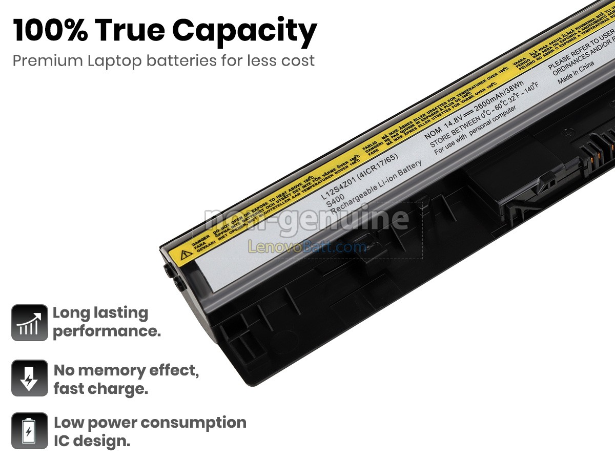 14.8V 2200mAh Lenovo IdeaPad S300 battery