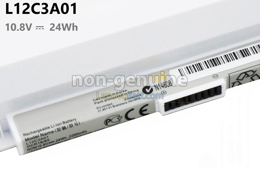 10.8V 24Wh Lenovo L12S3F01 battery