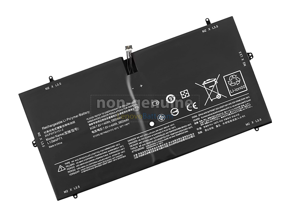 Lenovo L13M4P71(2ICP3/73/131-2) battery replacement