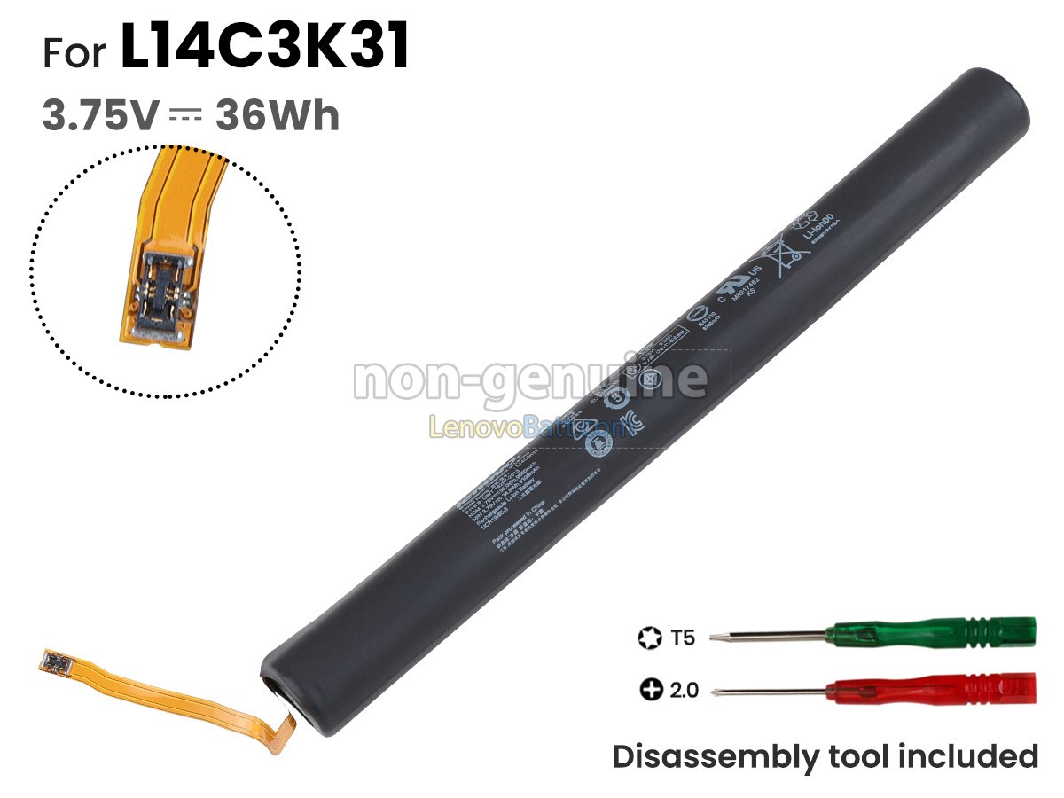Lenovo L14C3K31 battery replacement