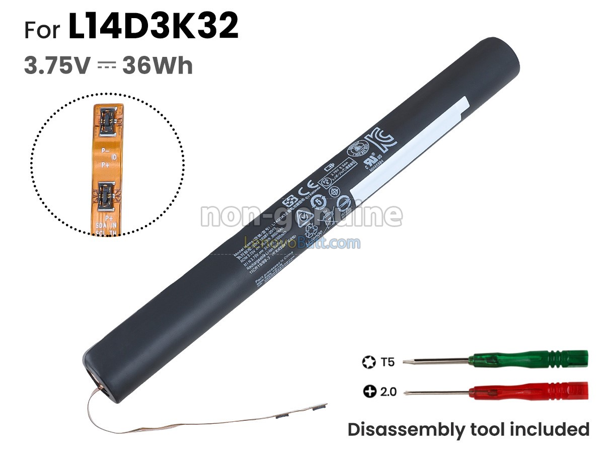 Lenovo L14C3K32 battery replacement