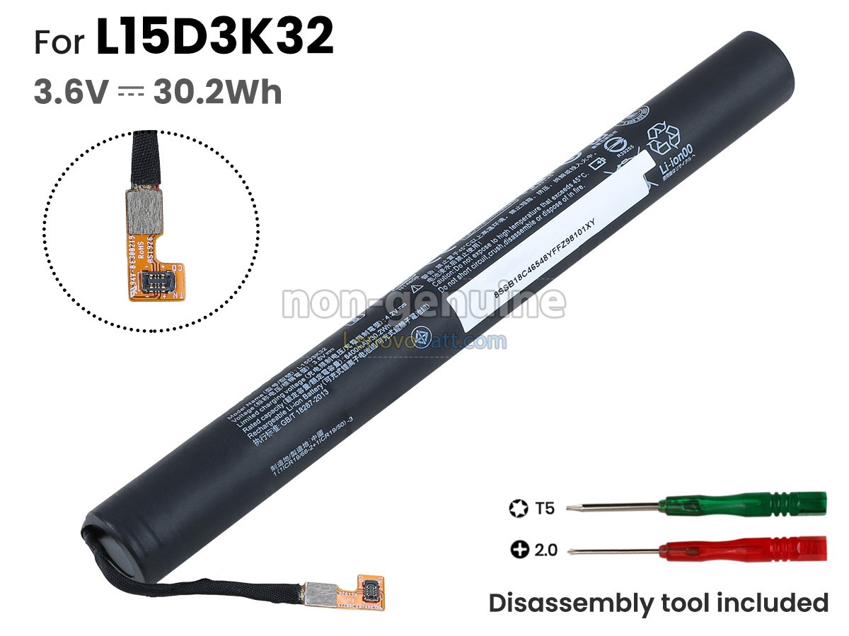 Lenovo L15D3K32 battery replacement