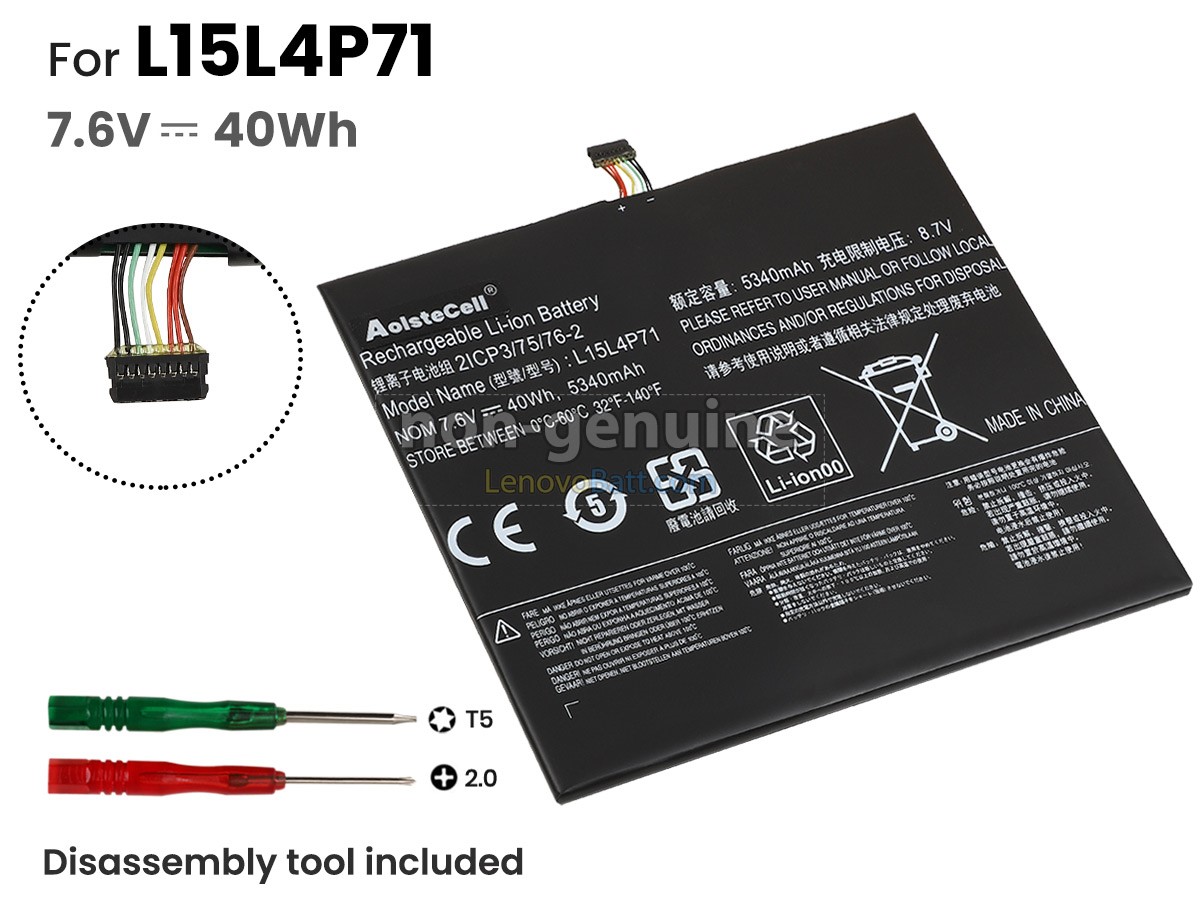 Lenovo IdeaPad MIIX 700-12ISK-80QL002MGE battery replacement